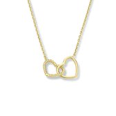 Marie Celeste Ketting Hartjes 0,8 mm 40 - 42 - 44 cm - Goud