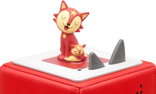 Tonies Creativo Tonie Rosso, Personaggio Uditivo Per Toniebox, 90 Minuti Di Registrazione, Codice 02-0023