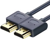 NÖRDIC HDMI-218 - High Speed HDMI met Ethernet Kabel - HDMI 2.0 - 4K 60Hz - 18Gbps - HDCP 2.2 - HDR - 1.8m – Zwart