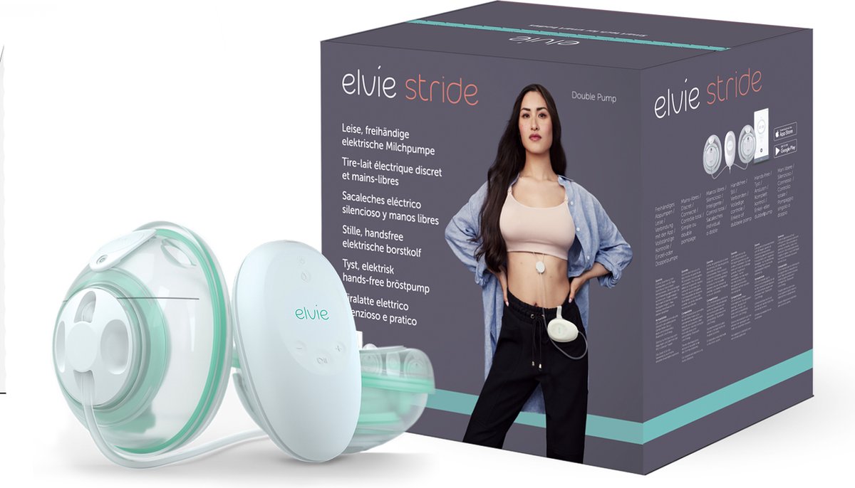 Tire-lait portable simple Elvie