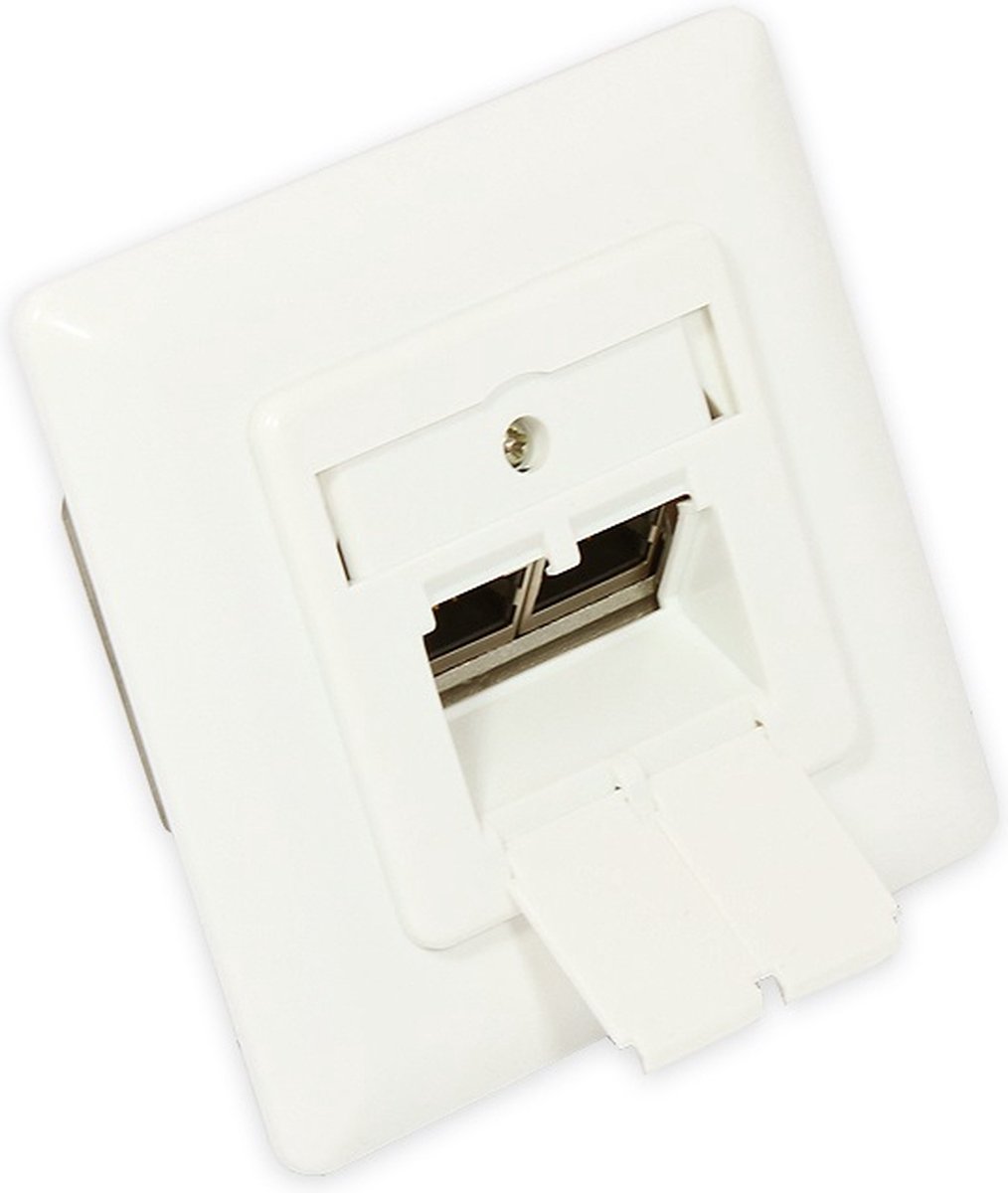 Netwerk wandcontactdoos Cat 6 wandcontactdoos Winkel: Bestel goedkoop