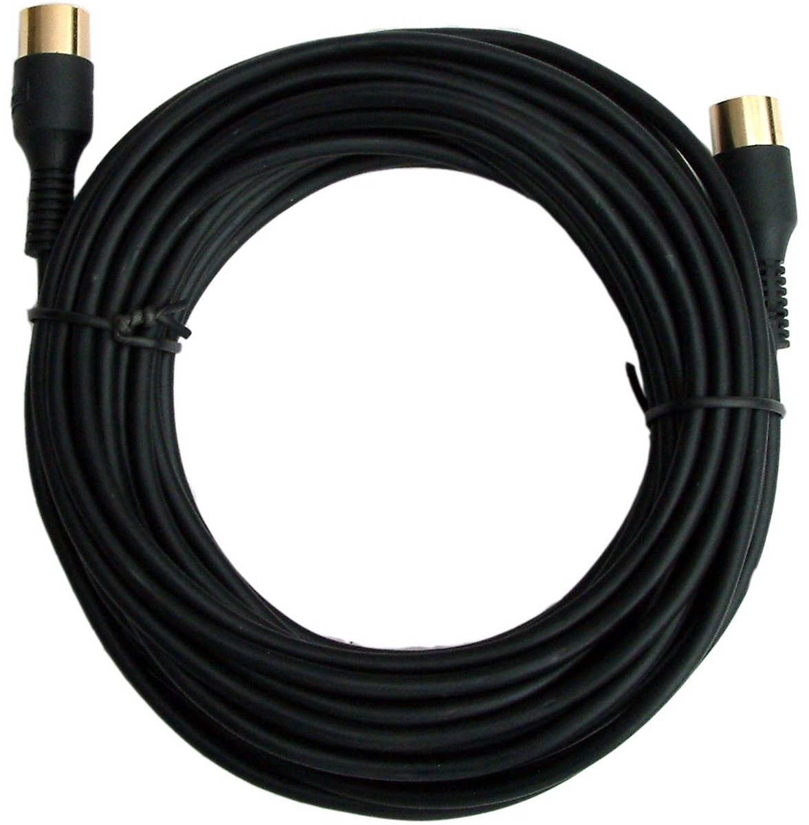 Cavus 8-pins DIN Powerlink PL8 kabel voor B&O / zwart - 5 meter