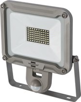 Brennenstuhl LED buitenlamp JARO 5050 P (50W, 4400lm, 6500K, IP54, LED buitenlamp met sensor voor wandmontage)