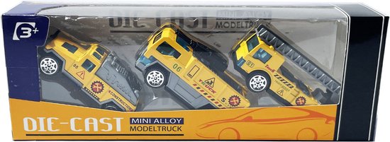 Speelgoed mini auto's set 8 stuks - model auto's Diecast - mini alloy voertuigen set van Artikelnummer123 — afbeelding 4