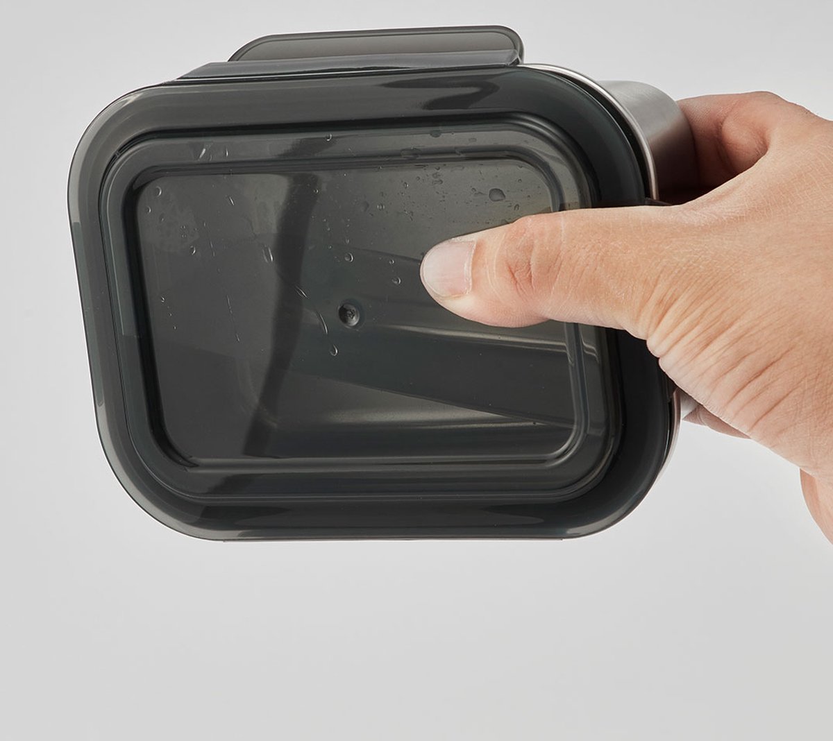 Lock&Lock RVS Lunchbox en Snackdoosje - RVS Broodtrommel - Snackbox - Vershoudbakjes - Bewaarbakjes - Bewaardoos met deksel - Luchtdicht - Lekvrij - Stapelbaar - BPA vrij - PFAS vrij - Duurzaam - Volwassenen en Kinderen - Set 2 stuks - LocknLock — cadeau in Cadeau-ideeën - foto 6