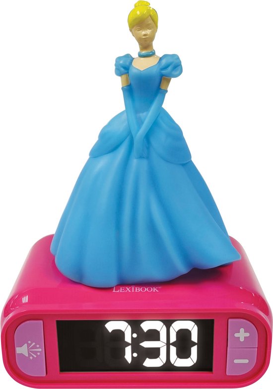 Lexibook - Réveil numérique pour enfants Disney Princess Disney avec  veilleuse Snooze,... | bol.com