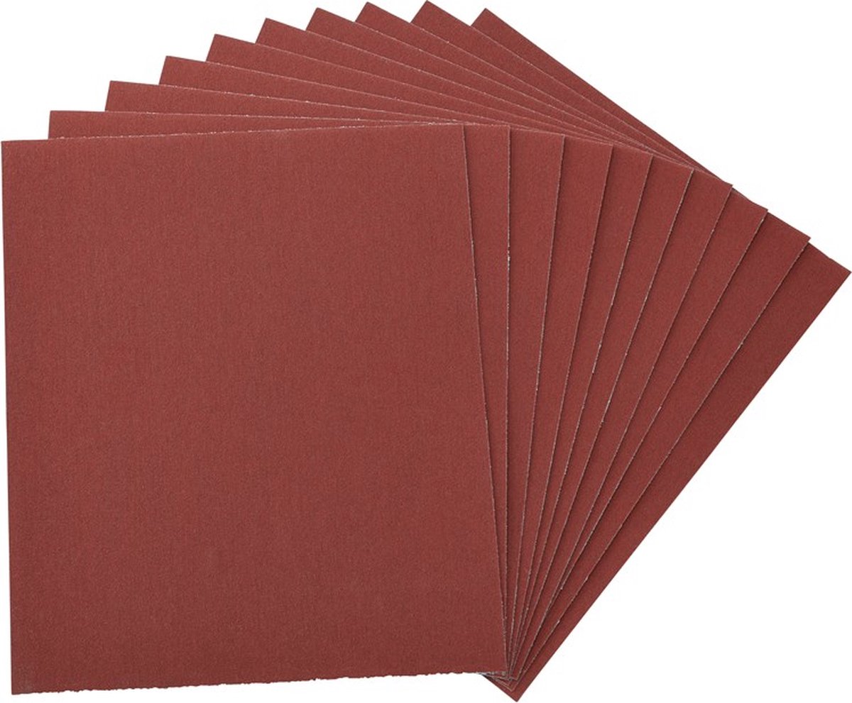 Schuurpapier voor metaal, 230x280mm, schuurlinnen, K320 - DT3285-QZ - 10 stuks