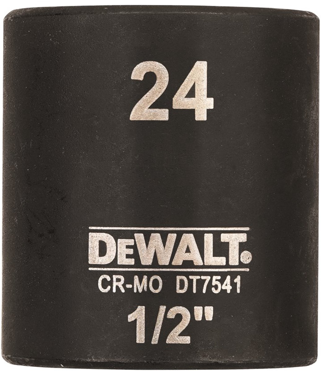 DeWALT DT7541 Krachtdop 1/2 kort | 24mm