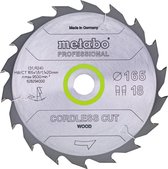 Cirkelzaagblad Cordless Cut Wood - Professional | 165 x 1.6 x 20 mm | Z36 WZ 15°