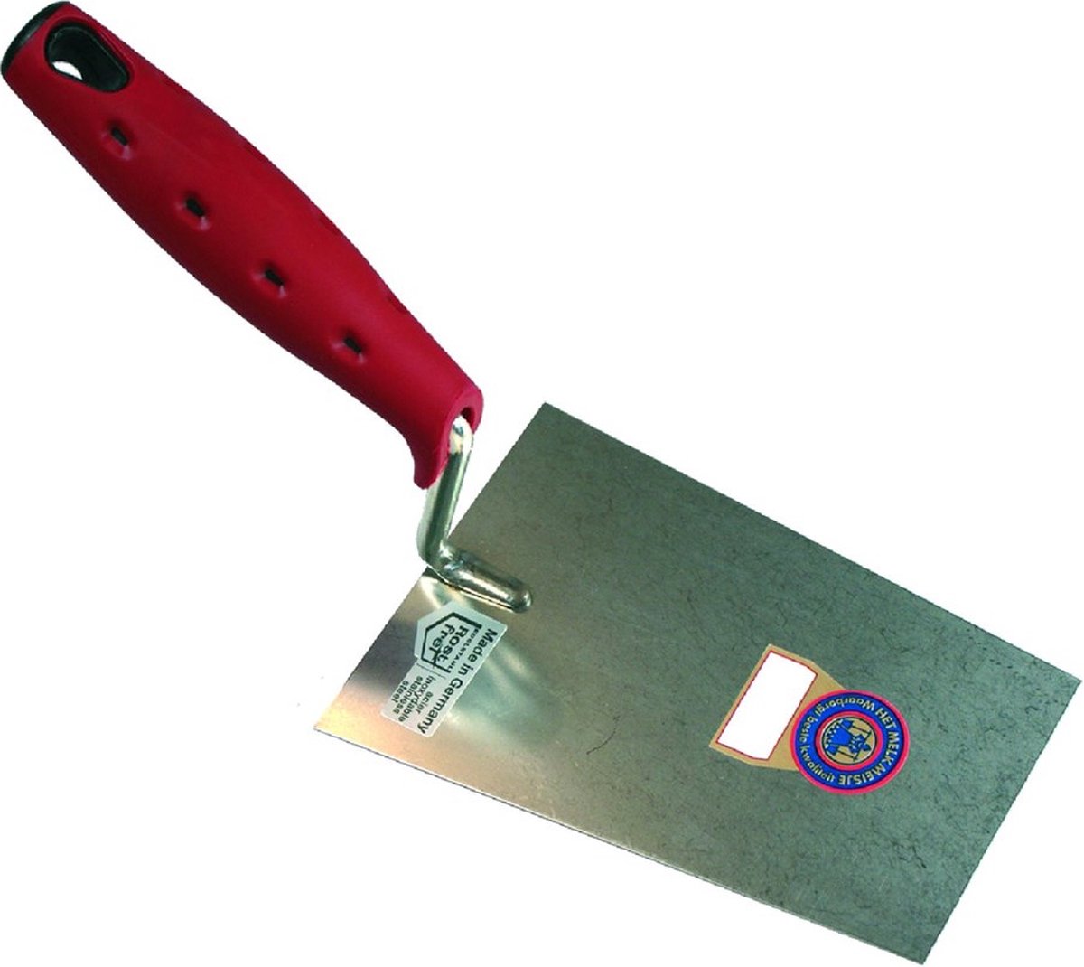 Stuk.troffel 180mm recht S-hals st.soft - MM608180