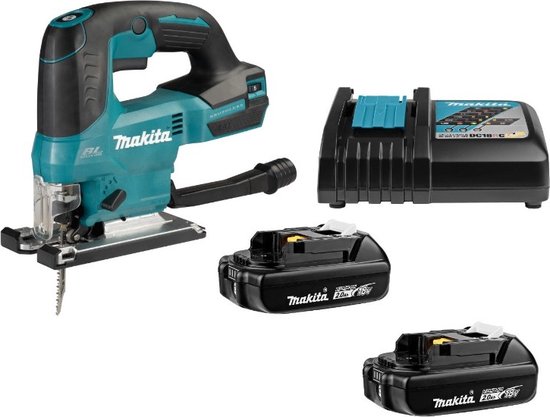 Ensemble de scie sauteuse sans fil Makita DJV180RTJ 18V Li-Ion