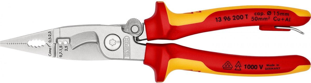 Knipex Nexstrip, la pince 3-en-1 pour les électriciens