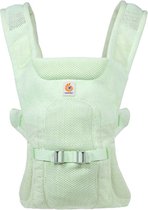 Ergobaby Draagzak Aerloom Luminous Mint - ergonomische draagzak baby vanaf maat 56