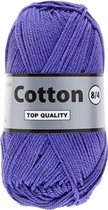 Lammy Yarns Cotton eight 8/4 - lila paars (764) - 1 bol van 50 gram - dun katoen garen
