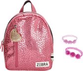 Zebra Trends Rugzak Pink Metalic Leo - Rugtasje (s) + armbandje