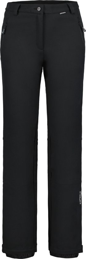 ICEPEAK ENTIAT Dames Softshell Skibroek - Zwart - 42