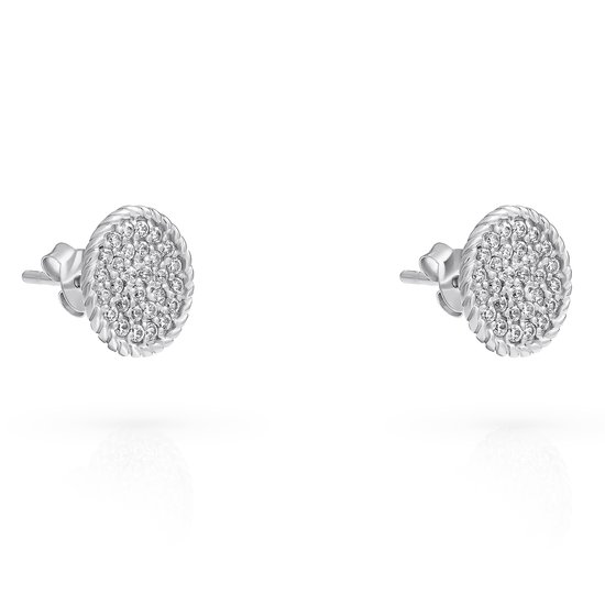 Orecchini Donna Argento 925 Con Zirconi - Orphelia ZO-5959 - Eleganti E Intramontabili, In Confenzione Regalo