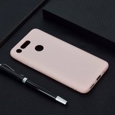 Voor Huawei Honor View 20 Candy Color TPU Case (roze)