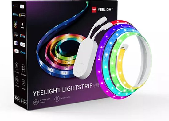 Yeelight LED Lightstrip PRO (2 meter)- Wit en gekleurd licht