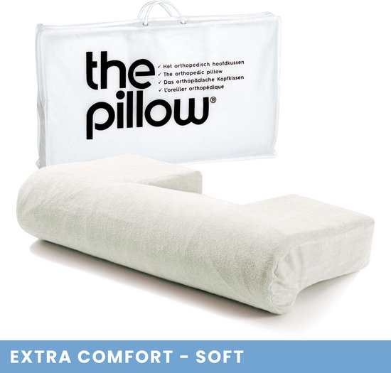 The Pillow Extra Comfort Zacht - Orthopedisch kussen Soft Latex -  Hoofdkussen voor... | bol.com