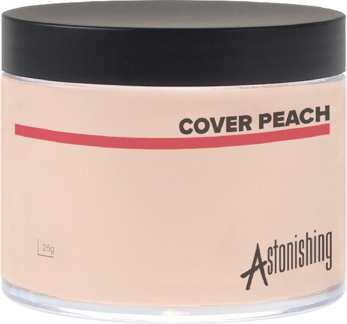 Astonishing Acrylic Powder Cover Peach 25 gr