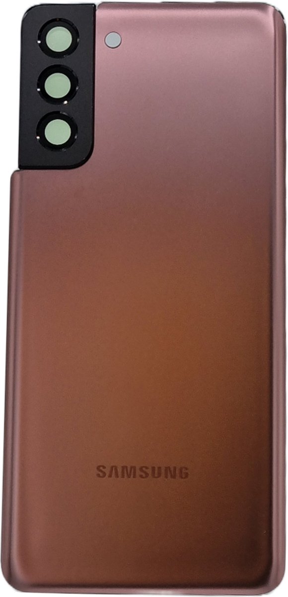 Voor Samsung Galaxy S21 Plus (G996B) achterkant - rozegoud