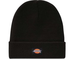 Dickies Cuffed Black Beanie - Muts
