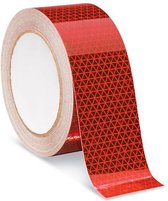 Reflecterende Tape Rood - Per meter - gecertificeerd ECE R104