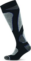 GoWith-wollen sokken-skisokken-1 paar-wintersokken-warme sokken-sportsokken-skiesokken heren-skiesokken dames-blauw-39-41