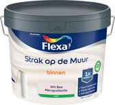 Flexa Strak op de Muur Muurverf - Mat - Mengkleur - Wit Bes - 10 liter