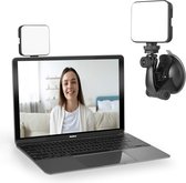 FeiYen Video Conference Lighting | Lighting for Video Conferencing, Remote Control, Zoom Calls, Self Transmission, Live Streaming with Tripod