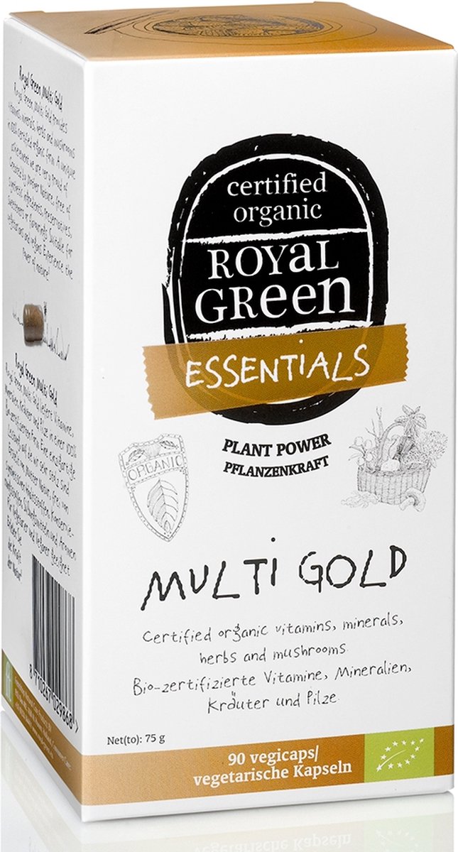 Royal Green Multi Gold - 90 vcaps