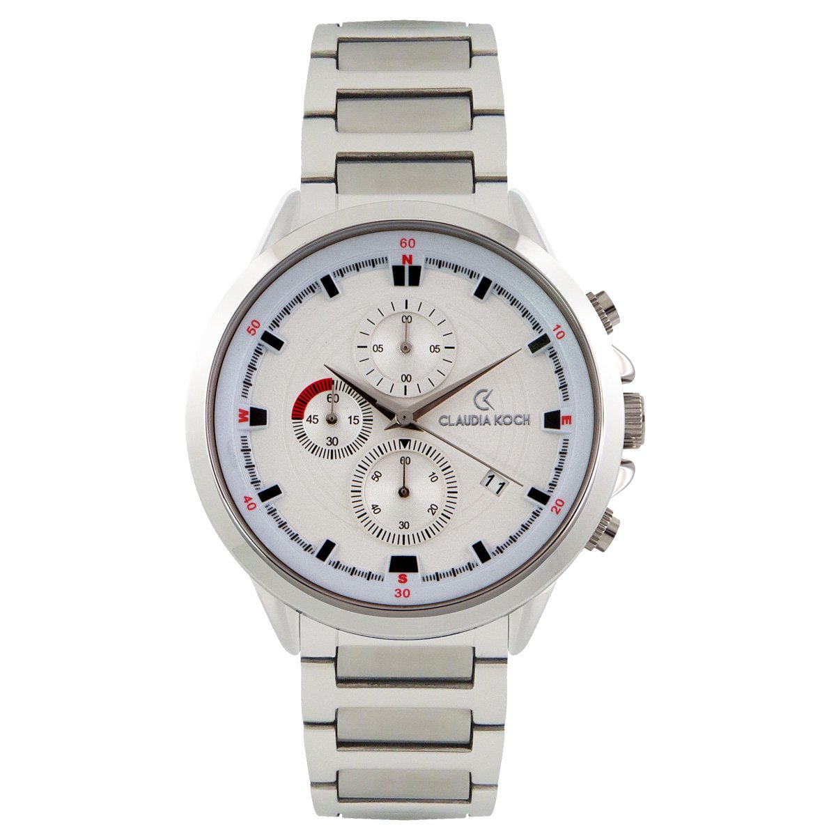ClaudiaKoch CK 4315 Silver Analog Chronograph Stainless Steel