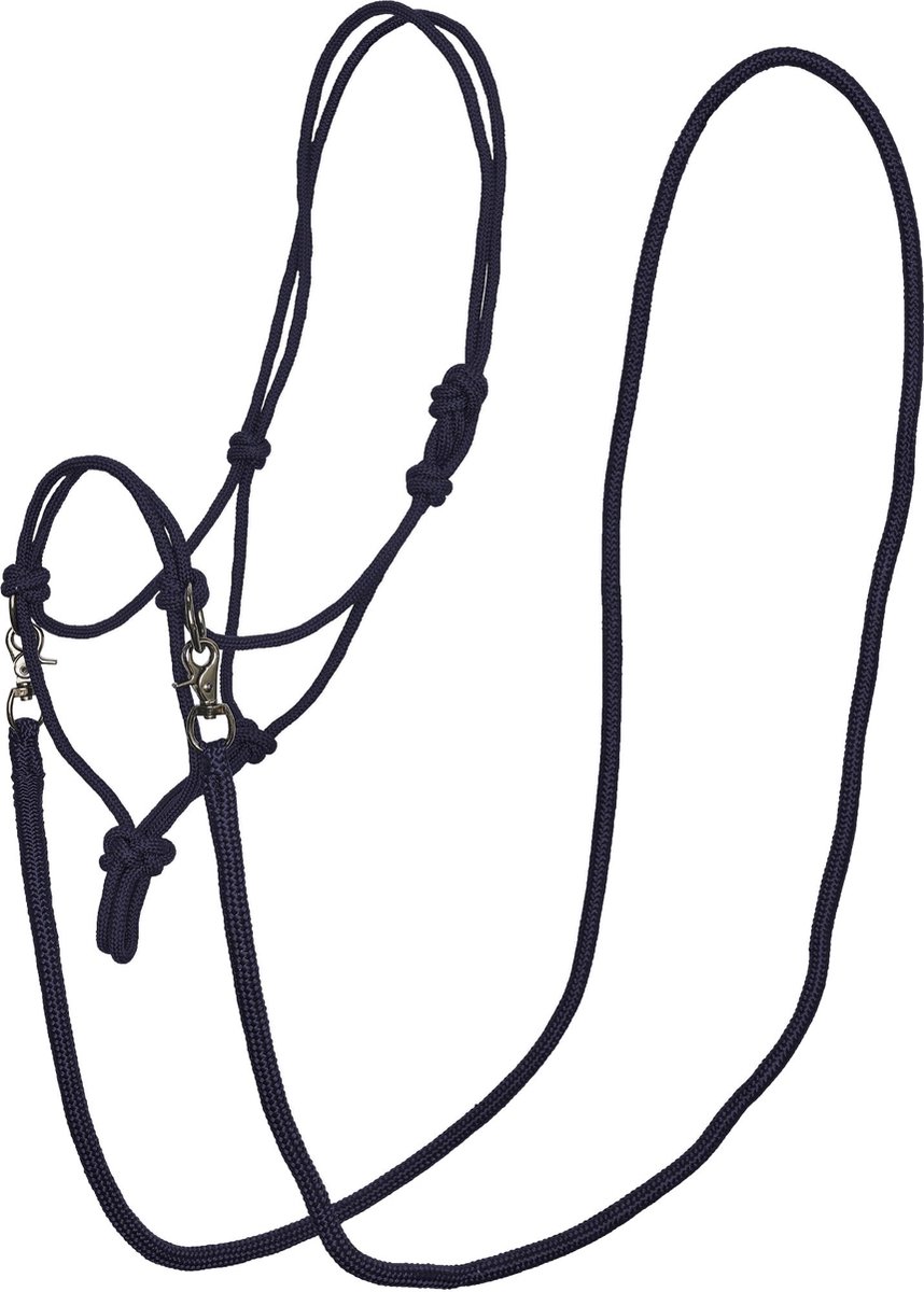 Imperial Riding - Rope Halter IRHAmbient - Touwhalster - Navy - Cob