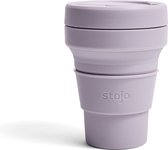 Stojo - Pocket Cup - Koffie / Theebeker - 355 ml - Herbruikbaar - Opvouwbaar - Purple