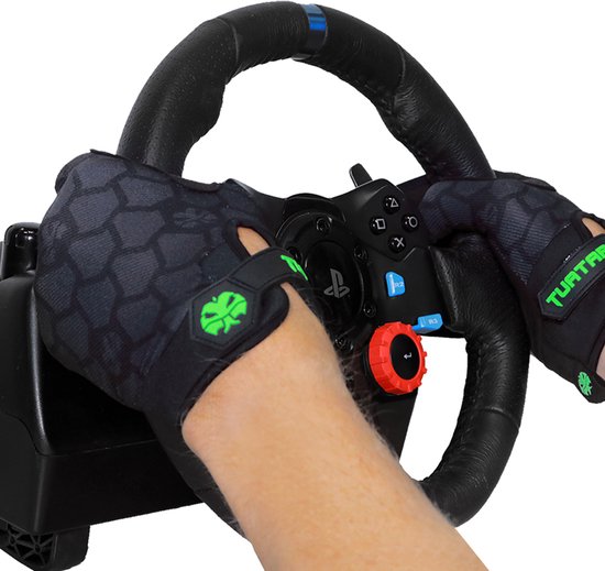 Tuatara Reptile - Sim Race Handschoenen - Ultra Grip - Size Large van Tuatara — afbeelding 5
