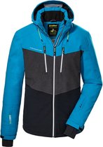 Killtec heren ski-jas - Ski jas heren 38699 - navy/antra/blauw - maat 3XL