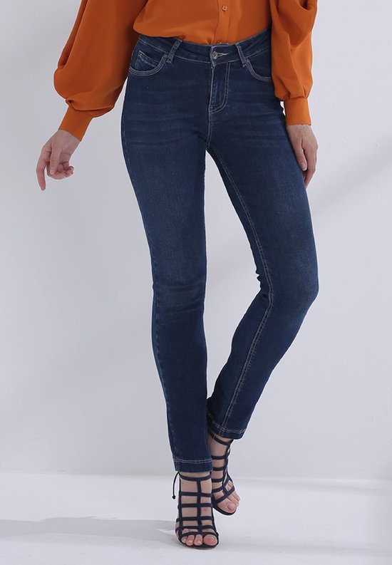 Jeans Dames Lizzy Blauw - 30 | bol.com