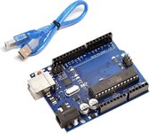 AZDelivery AZ-ATmega328DIP-Board Microcontroller Board ATmega16U2 8-bit Developer Board met USB-kabel