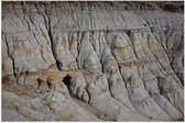 WallClassics - Poster Glossy – Grey Rocks - 90x60 cm Photo sur Papier Poster avec Finition Brillante