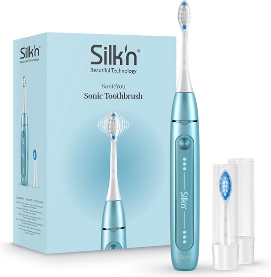 Bank te veel Antecedent Silk'n - SonicYou elektrische tandenborstel met sonische trillingen - Licht  blauw | bol.com