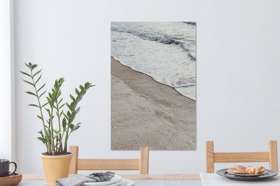 Canvas Schilderij Zee - Strand - Zomer - 60x90 cm - Wanddecoratie