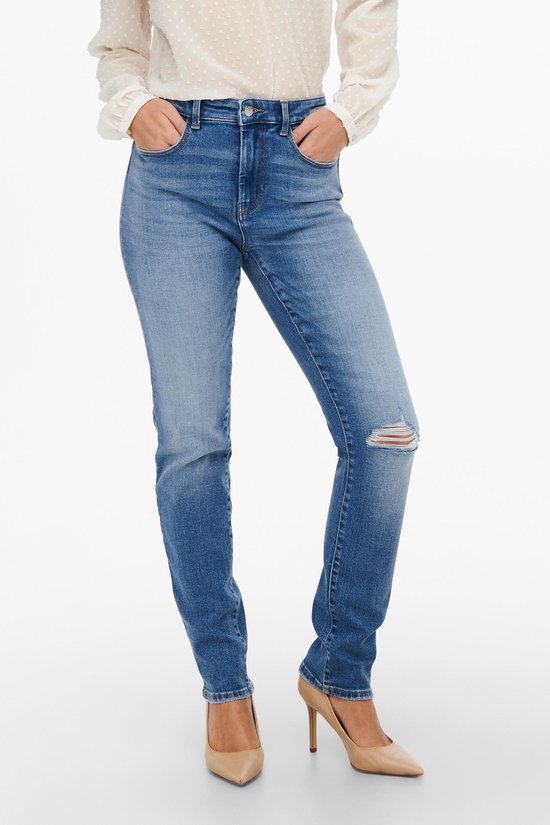 ONLY Damen Slim Fit Jeans - Mittlere Taille Mit Stretch Für Optimalen Komfort