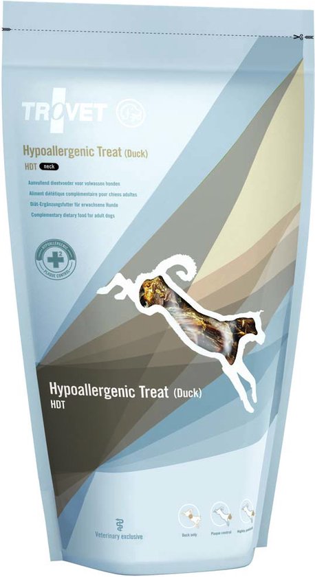 Trovet HDT Hypoallergenic Treat Duck (neck) 200 gram