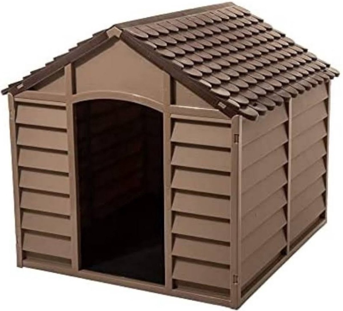 Hondenhok Dog kennel Hondenhuisje Starplast Bruin