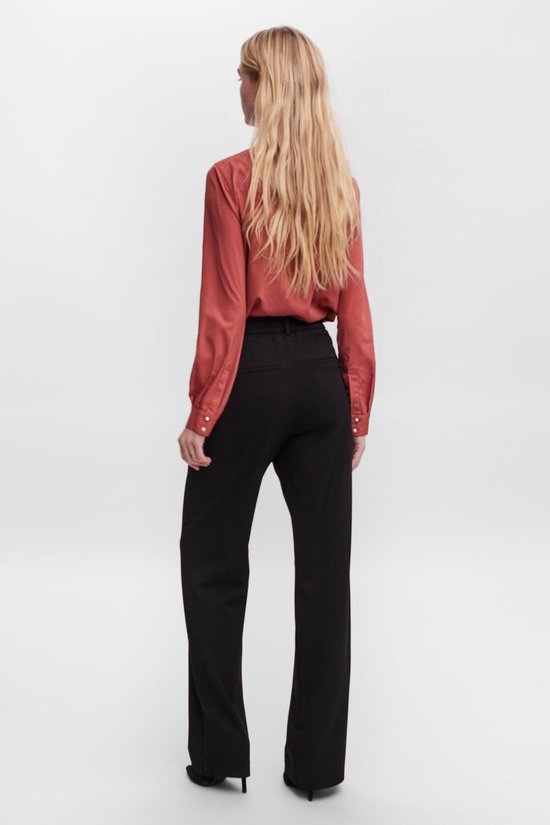 VERO MODA VMMAYA MR STRAIGHT SOLID PANT NOOS Pantalon Femme - Taille XS X L34
