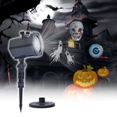 Halloween Projector - XXL editie - Halloween Verlichting Buiten - Halloween Decoratie - Versiering - Binnen & Buiten - Lichtsnoer - Verschillende motieven - o.a. pompoen, spook