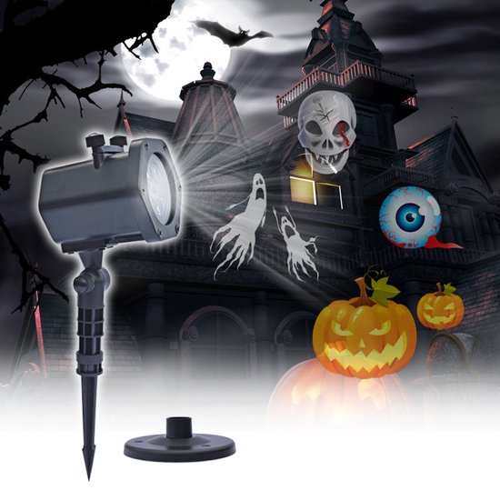 Halloween Projector - XXL editie - Halloween Verlichting Buiten - Halloween  Decoratie... | bol.com