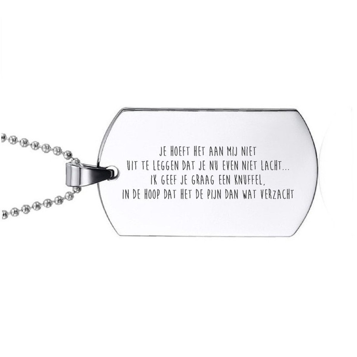 Ketting RVS - Knuffel