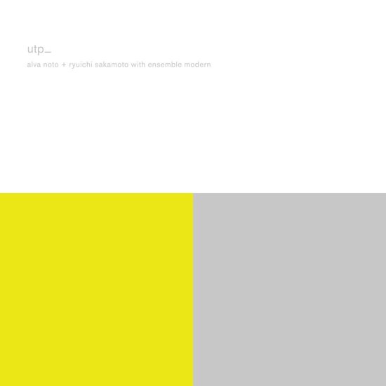 Alva Noto + Ryuichi Sakamoto With Ensemble Modern - utp_ (CD) (Remastered)